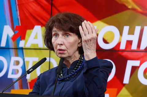 Nordmazedoniens neue Präsidentin Gordana Siljanovska-Davkova