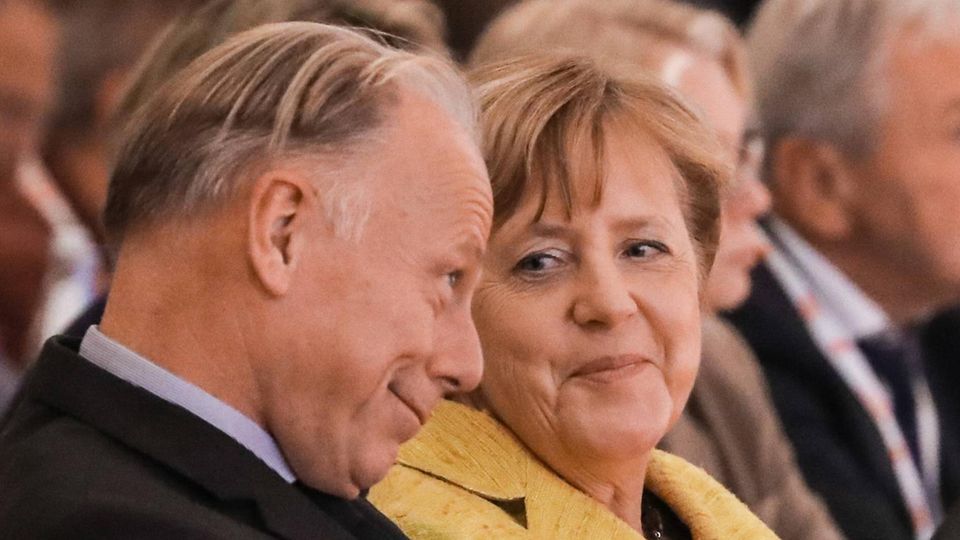 Angela Merkel und Jürgen Trittin
