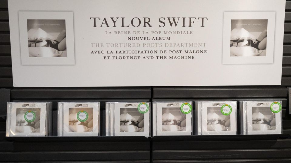 Das neue Album von Taylor Swift ist Gold wert für Universal