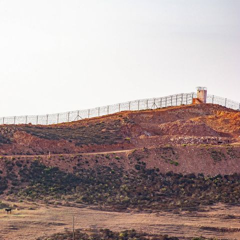 Asylreform: Der Grenzzaun der spanischen Exklave Ceuta bei Marokko.