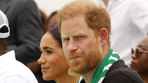 Herzogin Meghan und Prinz Harry waren gerade auf Nigeria-Reise.