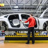 Montage des Porsche Panamera in Leipzig