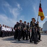 Vereidigung von Marine-Soldaten in Stralsund