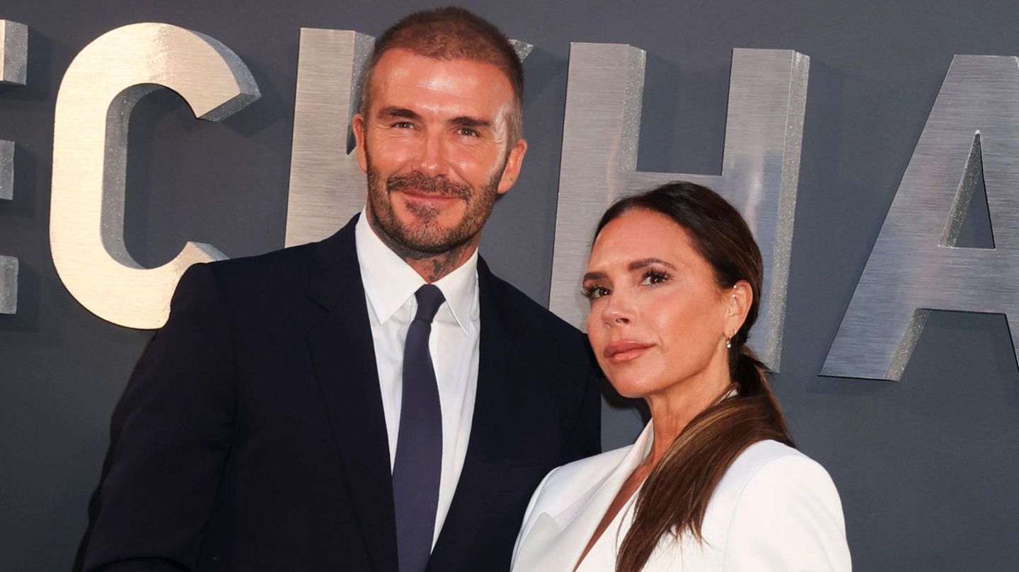 David Beckham und Victoria Beckham
