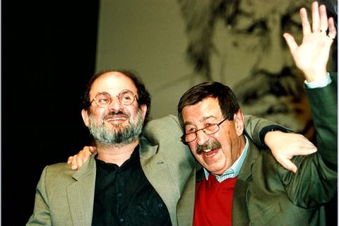 Eine besondere Flasche Schnaps: Als der junge Salman Rushdie auf Günter Grass traf