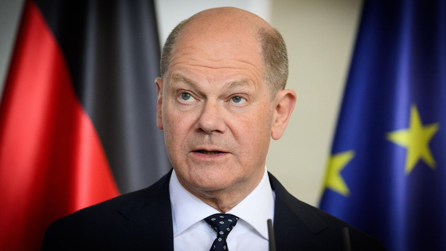 Bundeskanzler Olaf Scholz (SPD)