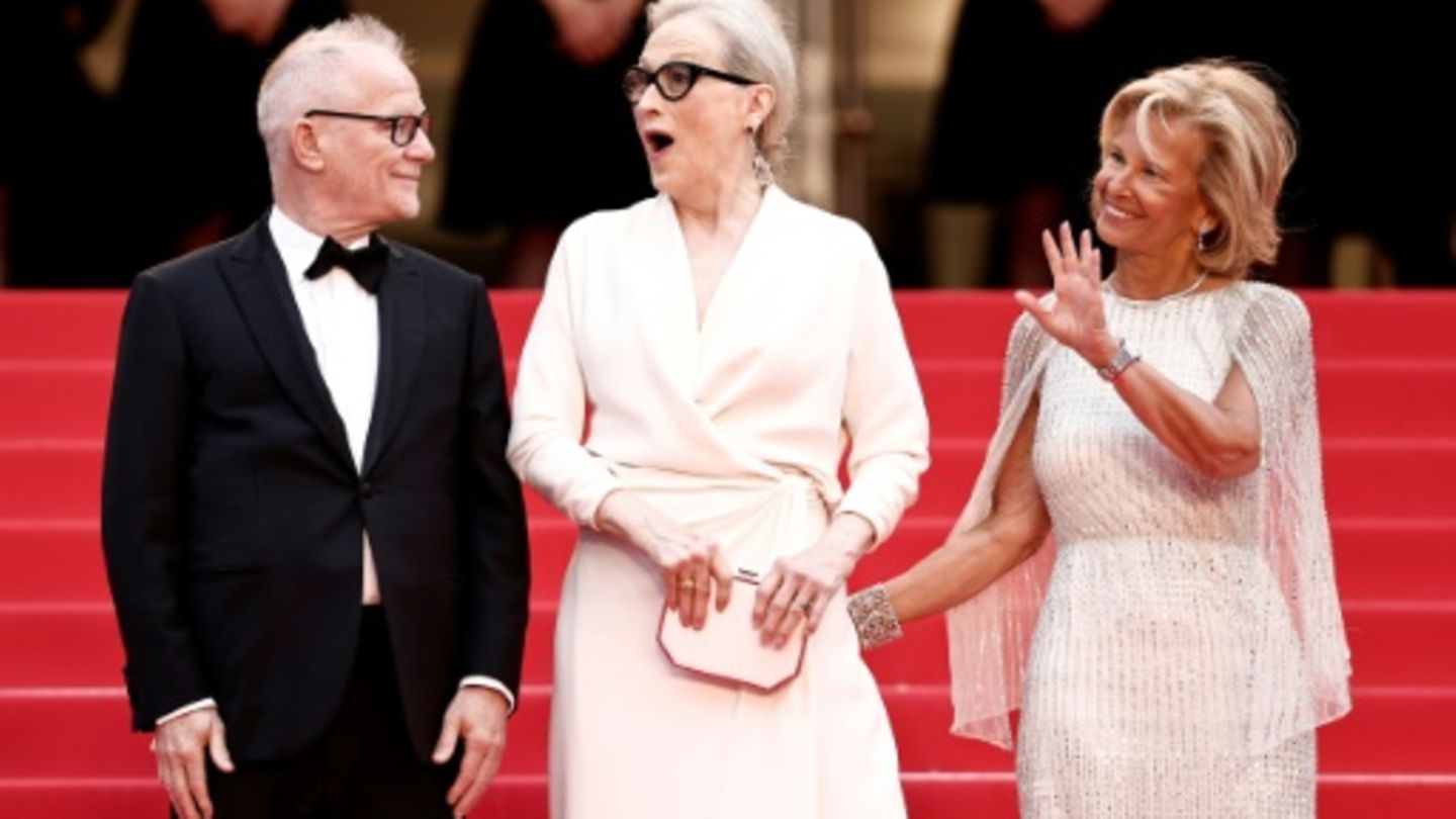 US-Schauspielerin Meryl Streep in Cannes mit Jubel begrüßt
