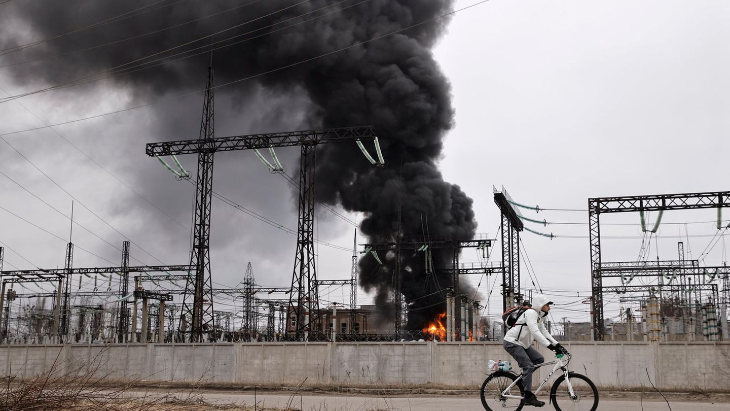 Ukraine announces emergency power shutdowns |  STERN.de