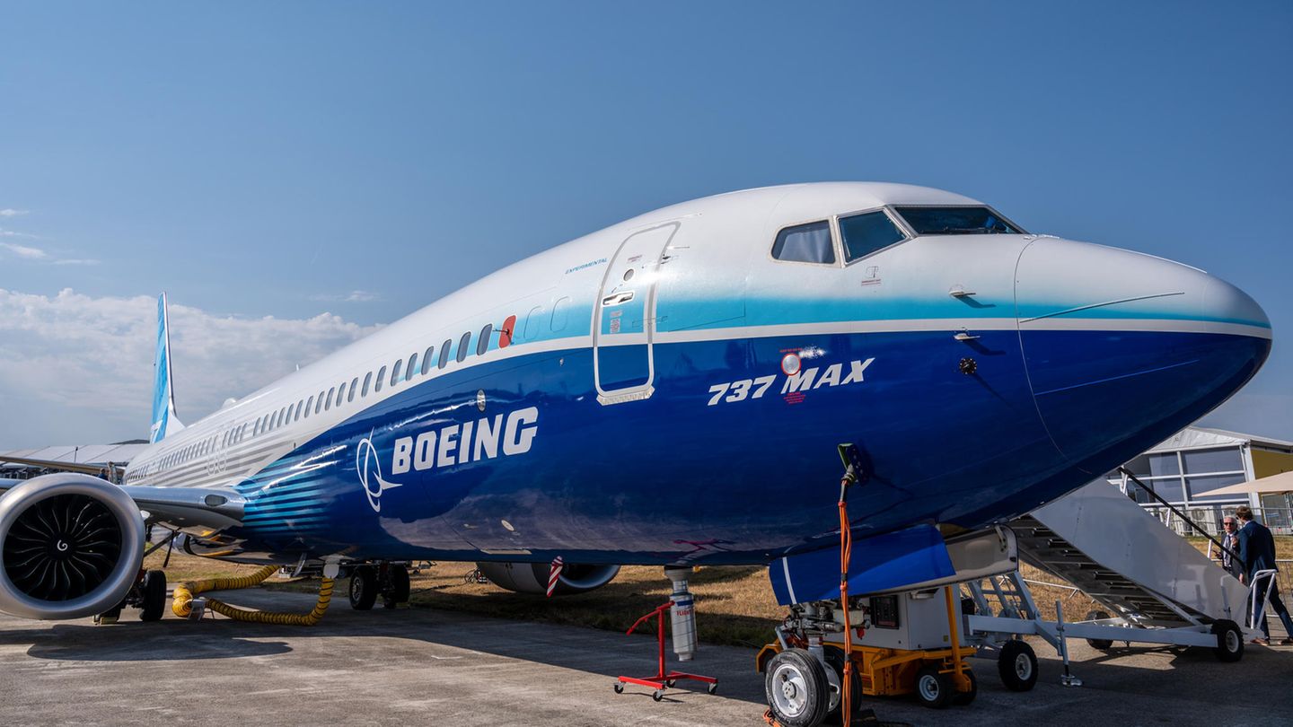 Boeing: Eine Maschine des Typs 737 Max.