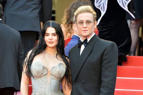 Ruby O. Fee und Matthias Schweighöfer in Cannes auf dem roten Teppich