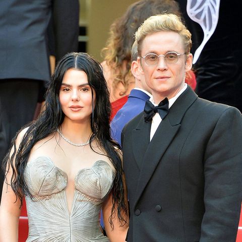 Ruby O. Fee und Matthias Schweighöfer in Cannes auf dem roten Teppich