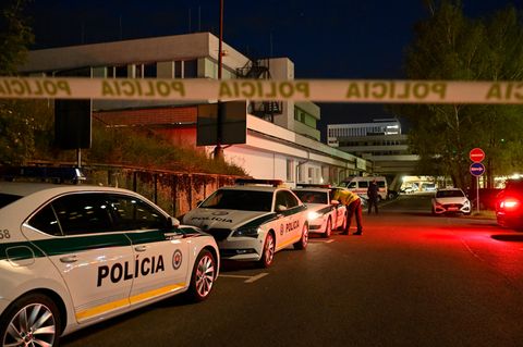 Das Krankenhaus von Banska Bystrica in der Slowakei