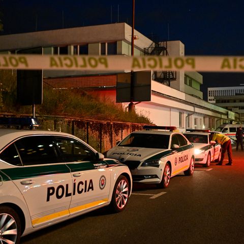 Das Krankenhaus von Banska Bystrica in der Slowakei