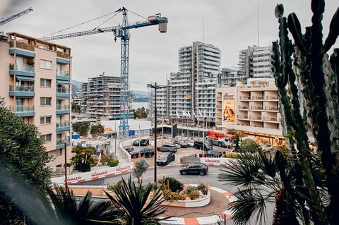 Luxuriöse Neubauten: Blick auf die Baustelle von Monacos neuem Viertel Mareterra