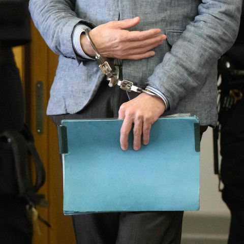 Fall "Maddie": Christian B., Hauptverdächtiger im Fall "Maddie", vor Gericht in Braunschweig