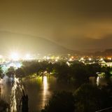 Wegen Überflutungsgefahr mussten in der Nacht rund 220 Menschen in Schoden an der Saar ihre Häuser verlassen