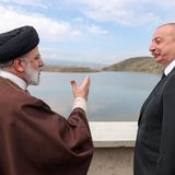 Ebrahim Raisi traf den Präsidenten Aserbaidschans, Ilham Aliyev