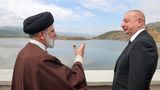 Ebrahim Raisi traf den Präsidenten Aserbaidschans, Ilham Aliyev