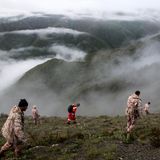 Rettungsteams hatten in einer bewaldeten Gebirgsregion der Provinz Ost-Aserbaidschan nach dem vermissten Hubschrauber gesucht