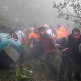 Sie fanden den Helikopter nach einer mehr als 15-stündigen Suche am frühen Montagmorgen