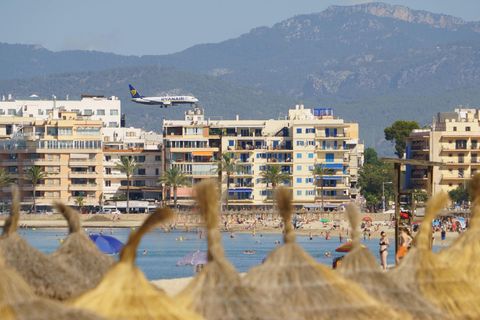 Bucht von Playa de Palma auf Mallorca