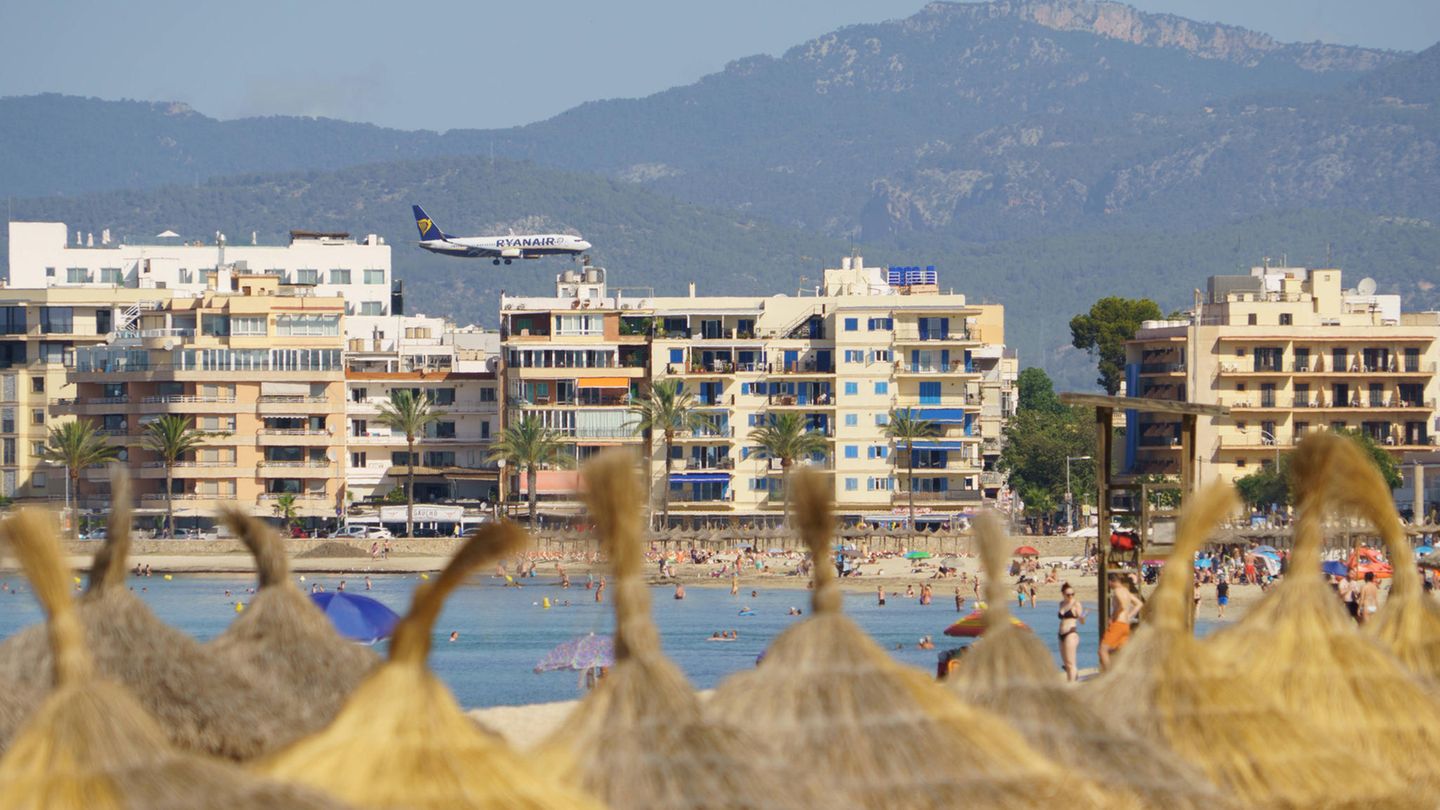 Bucht von Playa de Palma auf Mallorca