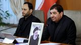 Mohammed Mochber, jetzt amtierender Präsident der Islamischen Republik Iran, leitet eine Kabinettssitzung