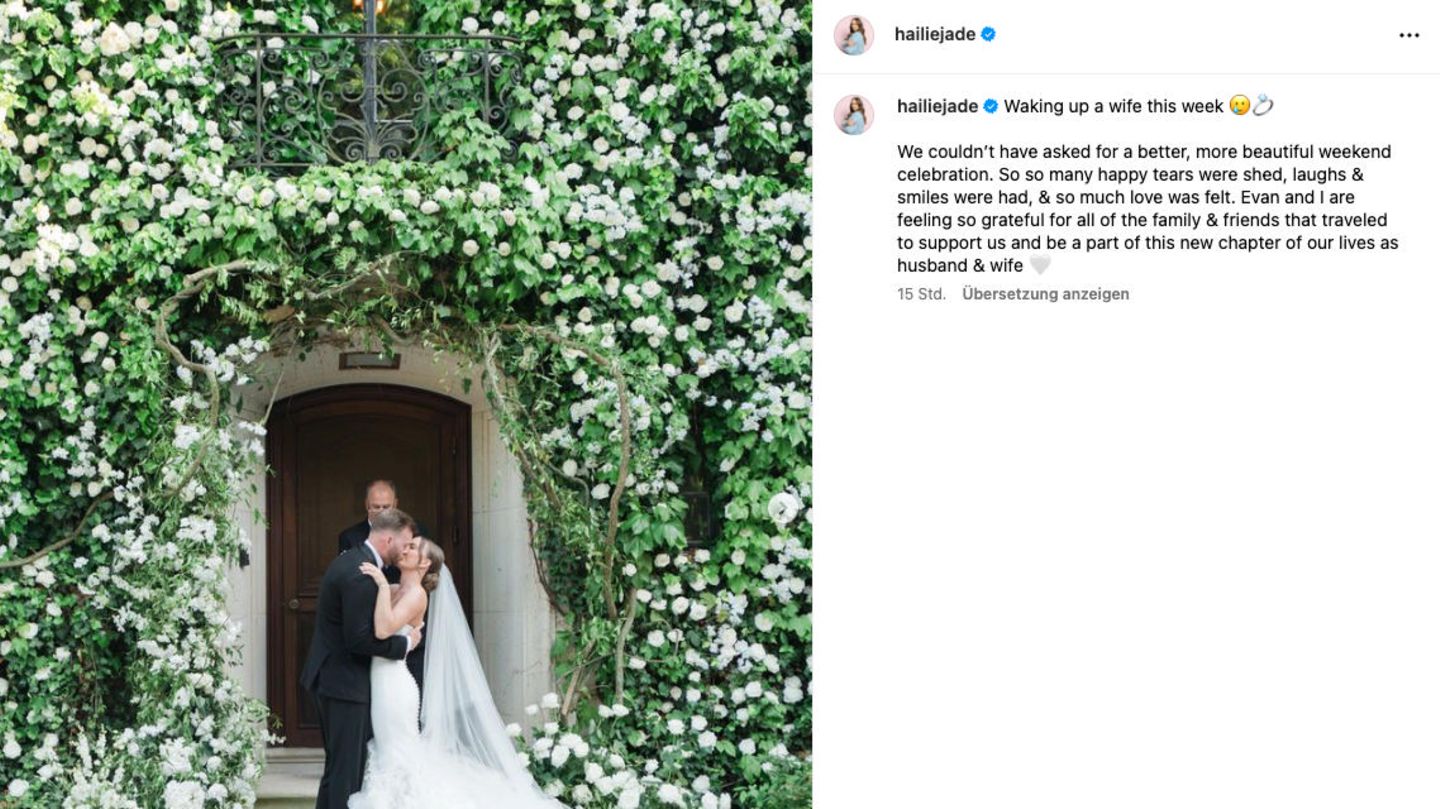 Leute von heute: Eminems Tochter Hailie feiert opulente Hochzeit mit Rapper-Gästen