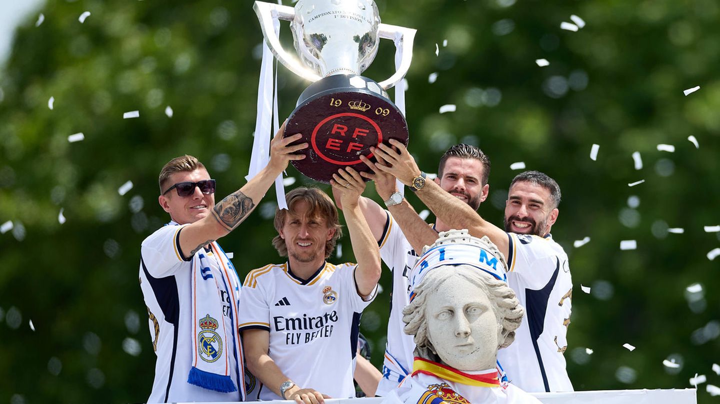 Mit Real gewinnt Kroos 2024 ein letztes Mal die spanische Meisterschaft