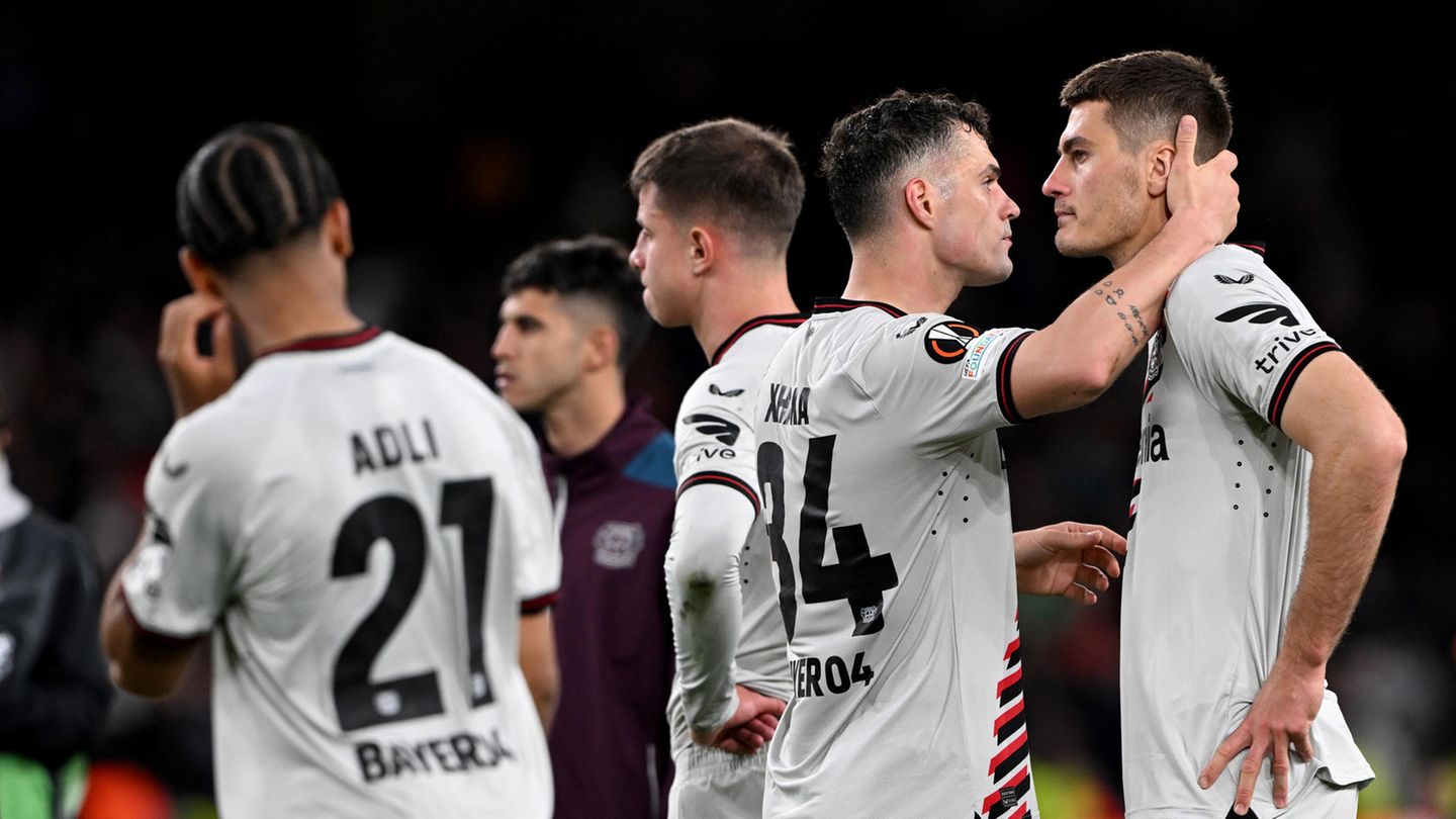 Europa-League-Finale: Enttäuschung, Frust, Leere: Bayer Leverkusen kann doch verlieren