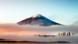 Berg Fuji in Japan