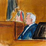 Eklat zu Wochenbeginn: Richter Juan Merchan rügt den Zeugen Robert Costello wegen seines "Anstands". Anlass ist dessen arrogantes Verhalten. Merchan ist sogar kurz davor, ihn aus dem Gerichtssaal werfen zu lassen