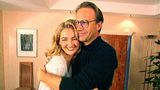 Frauke Ludowig und Kevin Costner