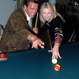 Arnold Schwarzenegger und Frauke Ludowig