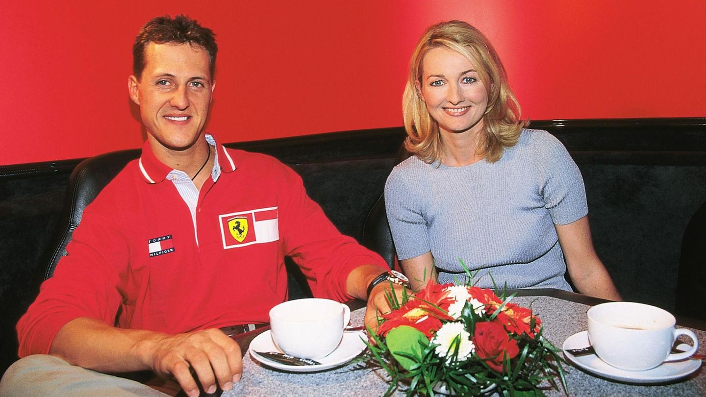 Michael Schumacher und Frauke Ludowig Michael Schumacher und Frauke Ludowig