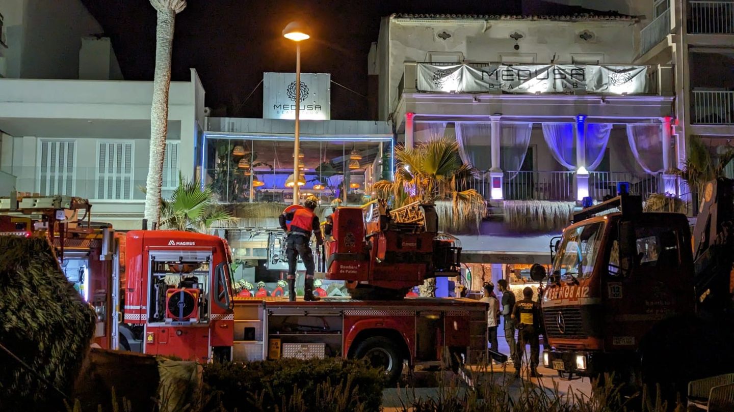 Einsturz eines Lokals auf Mallorca