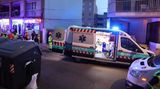 Krankenwagen stehen in El Arenal auf Mallorca