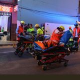 Mallorca Retter kümmern sich um Verletzte