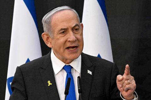 Israels umstrittener Premierminister Benjamin Netanjahu