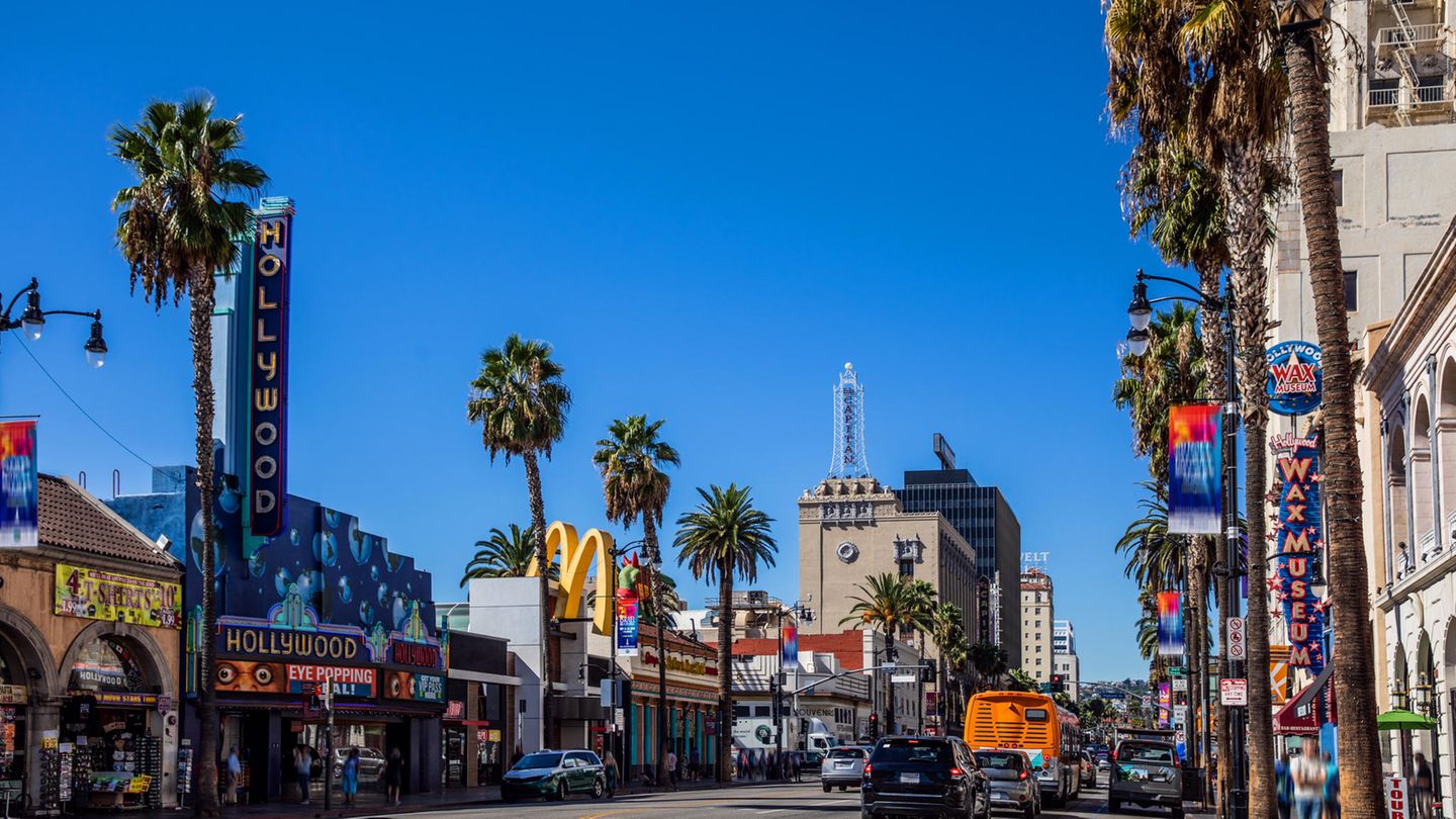Platz 8: The Hollywood Walk of Fame, Los Angeles, USA Walk of Fame