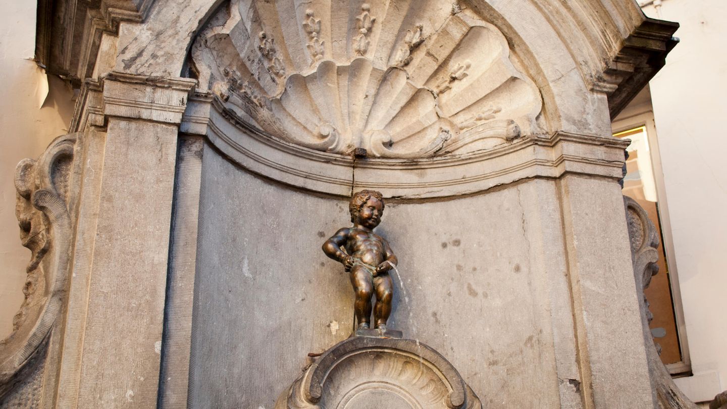 Platz 6: Manneken Pis, Brüssel, Belgien Manneken Brüssel
