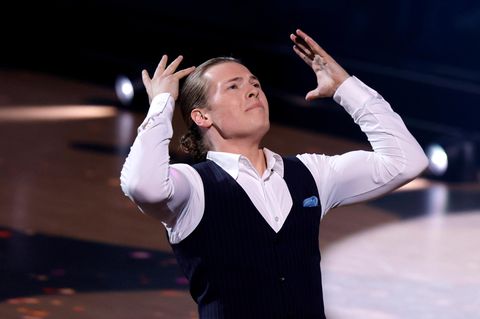 Gabriel Kelly bei einem Tanz bei "Let's Dance"
