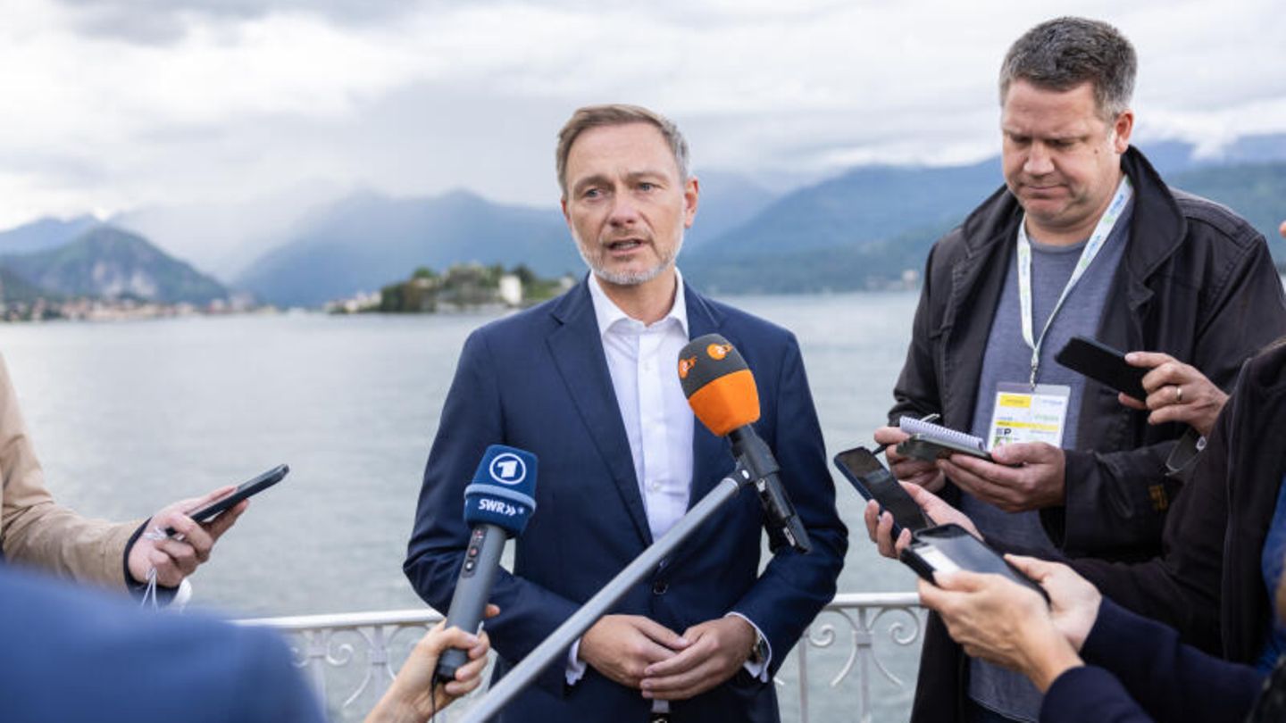 Why Christian Lindner is arguing in Italy about aid to Ukraine