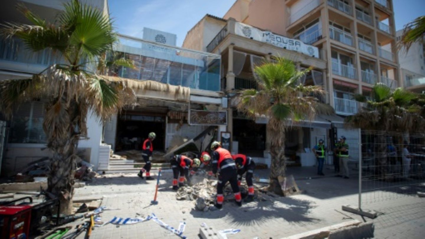 Strandlokal auf Mallorca eingestürzt: Zwei Deutsche unter den Todesopfern