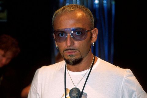 Der italienische DJ Gigi D'Agostino im Jahr 2000. Ein Jahr zuvor war sein Album "L'amour toujours" erschienen