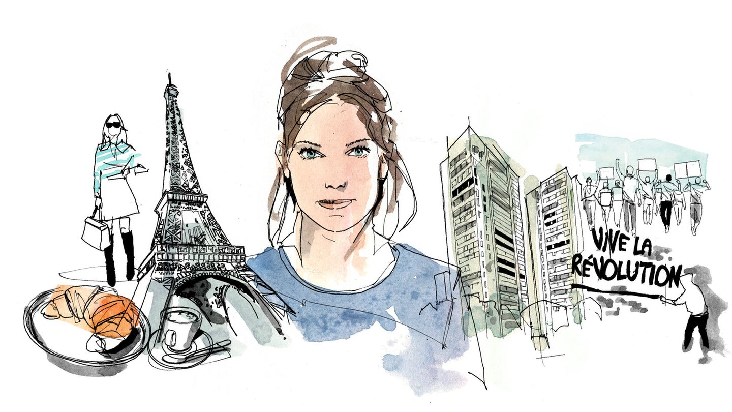 Frankreich-Korrespondentin Andrea Ritter berichtet aus Paris 
