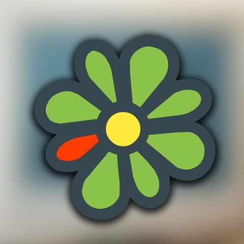 Das charakteristische ICQ-Blütenlogo