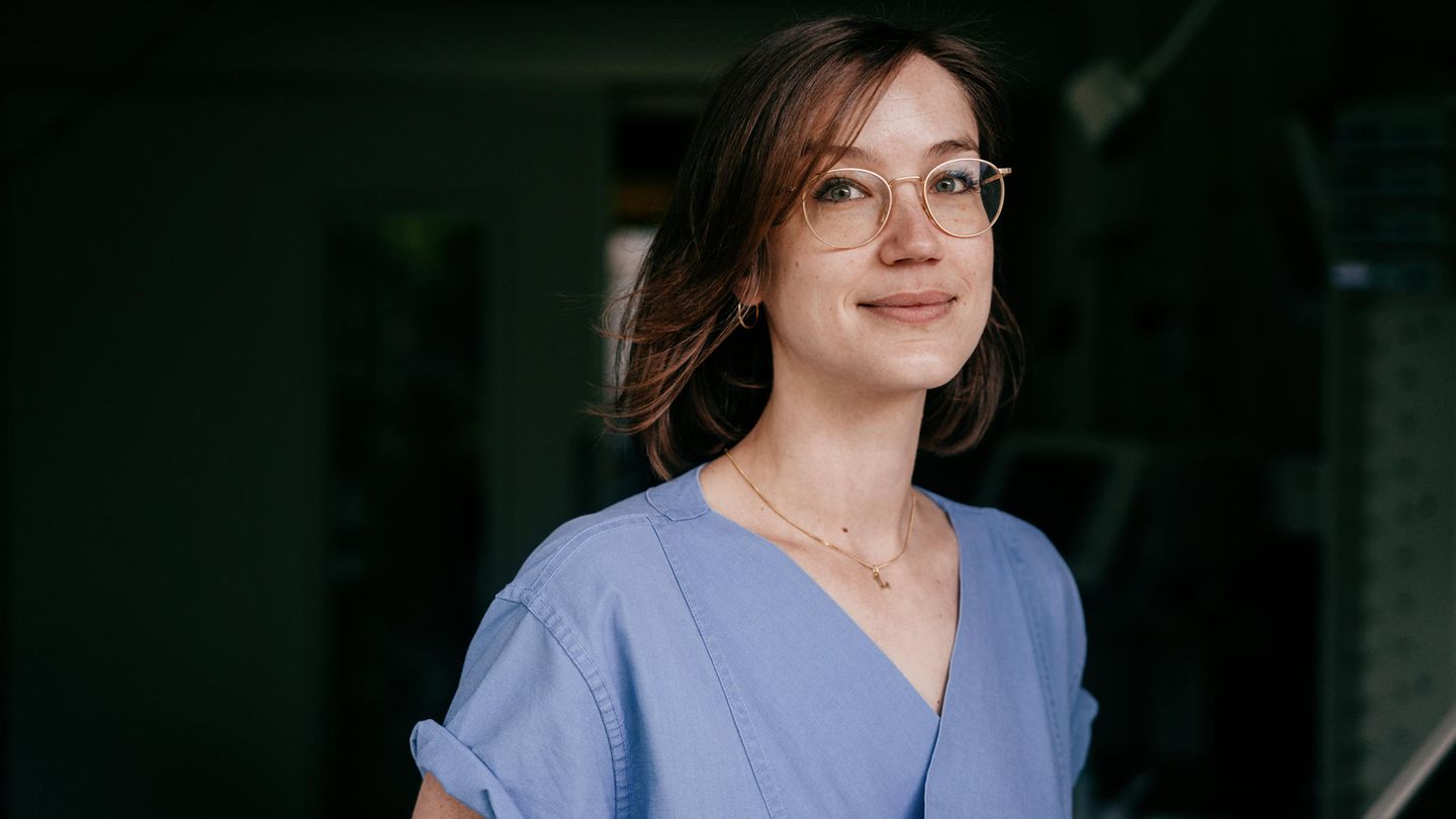 Lea Dohmen Kinderintensivpflegerin Lea Dohmen auf der Station 67