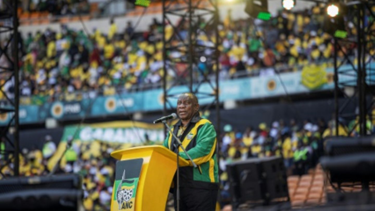 Südafrikas Regierungspartei ANC schließt Wahlkampf mit großer Kundgebung ab