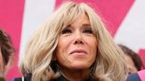 Close-Up von Brigitte Macron